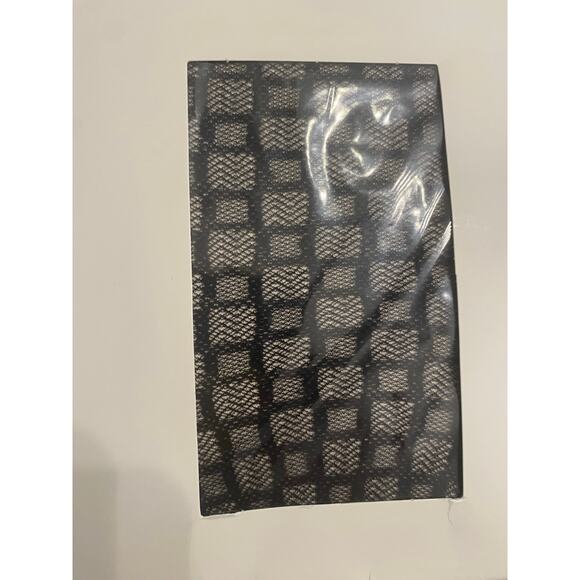 Vintage Calvin‎ Klein Textured Blocks Control Top Tights K92 Size D Black NIP - Picture 4 of 4